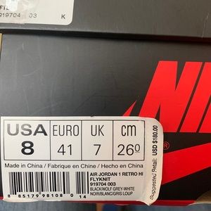 JORDAN 1 HIGH RETRO FLYKNIT